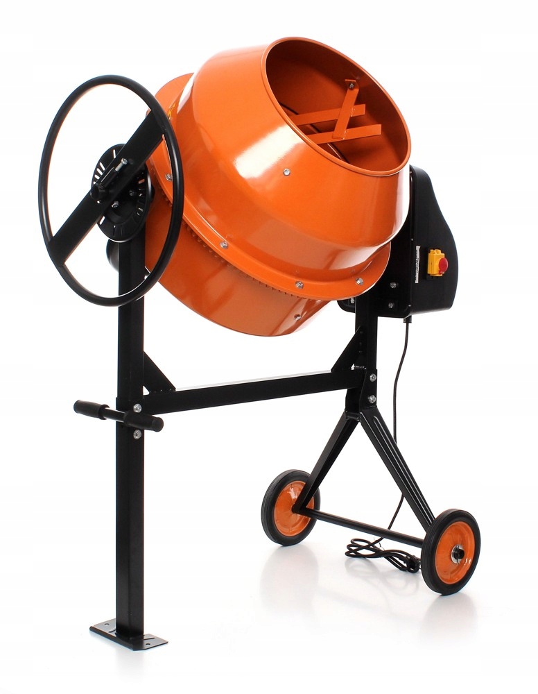 Miešačka na betón Kraft Dele 230 V 850 W 140 L 2 kolesá